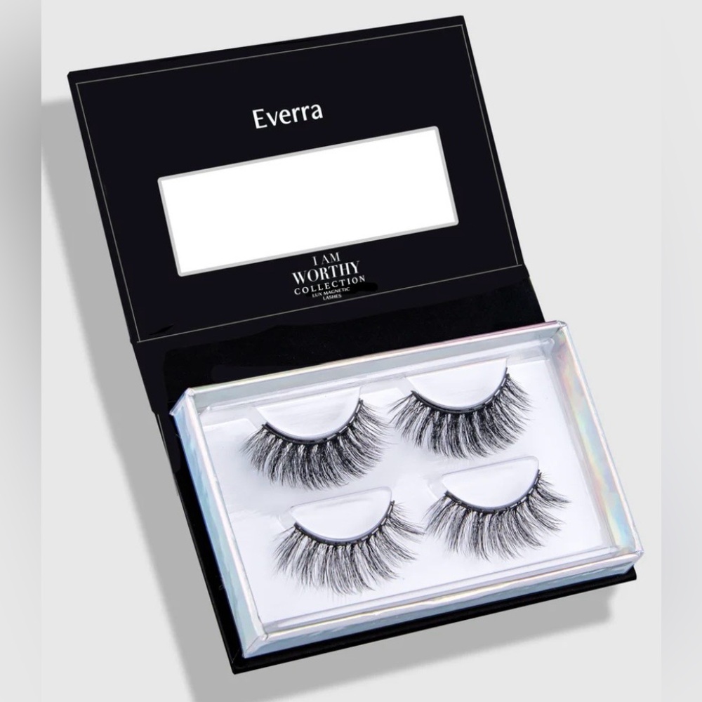 EVERRA MAGNETIC 🧲 LASHES “I AM WORTHY” Limited Edition - BRAND NEW in the box!